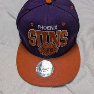 NBA Phoenix Suns Purple and Orange Snapback Hat